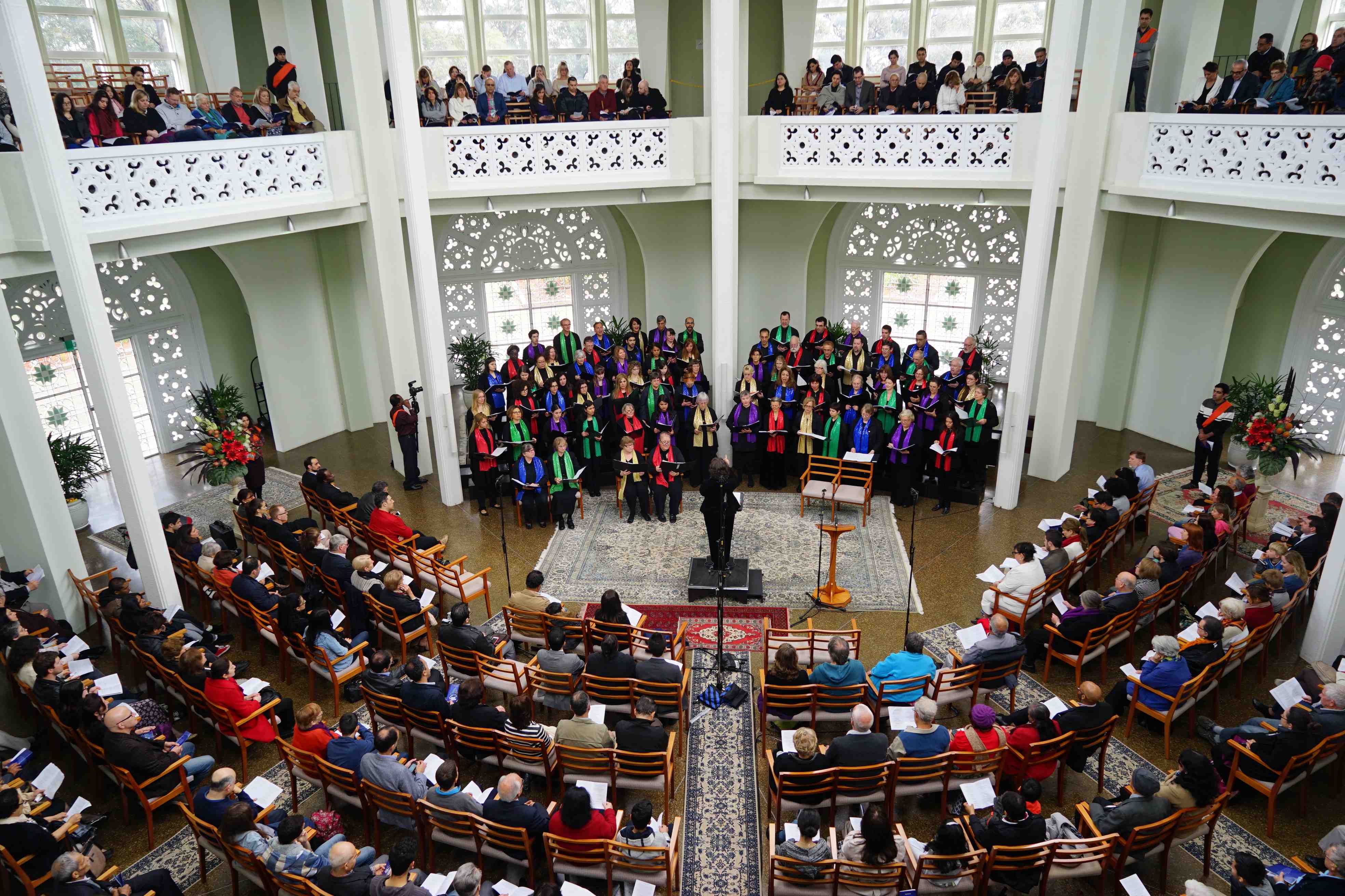 Festival choir uplifts as voices soar into Temple dome